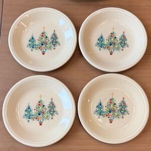 Fiestaware Christmas Small Plates
